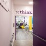 Rethink Events - Workplace Design | Branded entrance lobby | Interior Designers